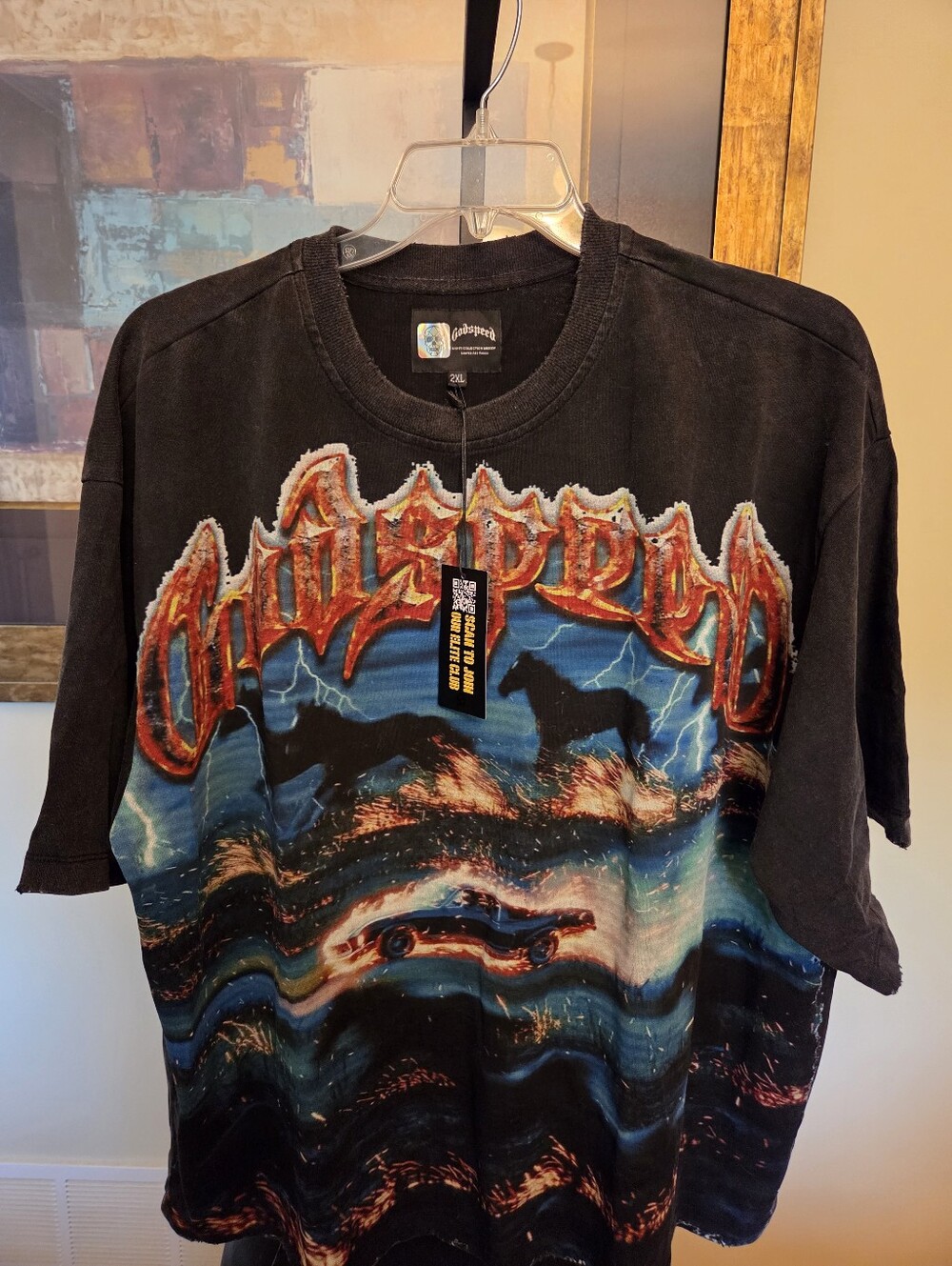 Godspeed Out of Many One Limited Edition Graphic Tee 2XL NWT 316/444